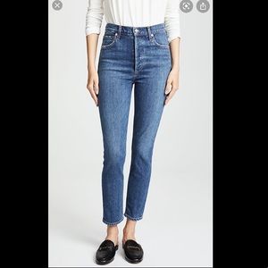 BNWOT AGOLDE Nico High Rise Slim Fit Jeans